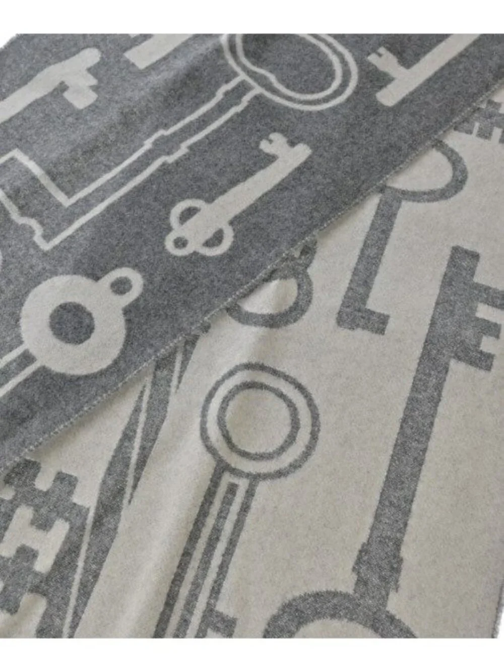 Hermes Scarf Gray